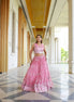 Pink Sparkle Embellished Net Lehenga