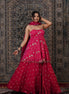 Pink Hand - Work Georgette Peplum Style Lehenga - Liza’s FashionLiza’s FashionLehengaXXSPink Hand - Work Georgette Peplum Style Lehenga