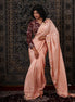 Peach Embroidered Silk Saree - Liza’s FashionLiza’s FashionSareeXXSPeach Embroidered Silk Saree