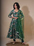 Green Floral Embroidered Silk Anarkali - Liza’s FashionLiza’s FashionAnarkaliXXSGreen Floral Embroidered Silk Anarkali